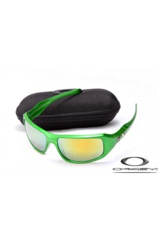 CHEAP OAKLEY C SIX SUNGLASSES GREEN FRAME YELLOW LENS OUTLET CLEARANCE