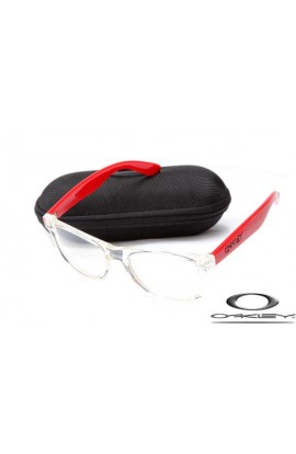 CHEAP OAKLEY FROGSKINS SUNGLASSES RED CRYSTAL FRAME CRYSTAL LENS