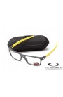FAKE OAKLEY CURRENCY SUNGLASSES BLACK YELLOW FRAME TRANSPARENT LENS