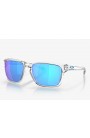 Oakley Sylas Prizm Sapphire Lenses, Polished Clear Frame